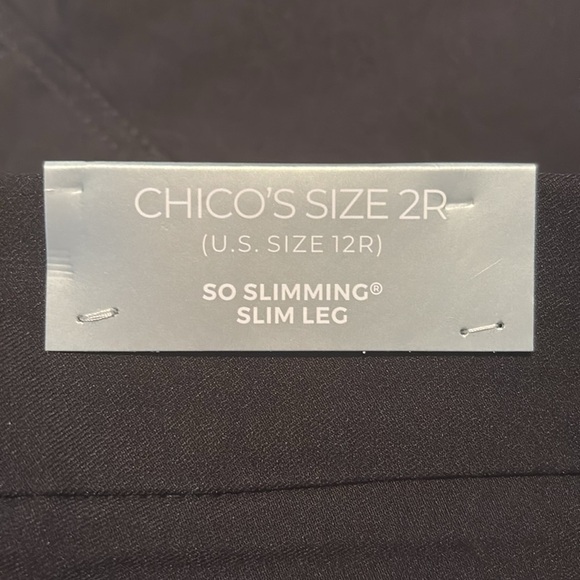 “So Slimming” Slim Leg in Classic Black Size 2R (12R) — NEW w/ TAGS!!! - Picture 3 of 4
